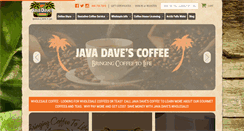 Desktop Screenshot of javadavescoffee.com