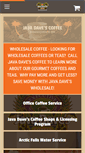Mobile Screenshot of javadavescoffee.com